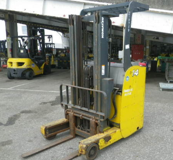 Xe nâng điện kho lạnh Komatsu 1.4 tấn FB14RLF-14 chui công